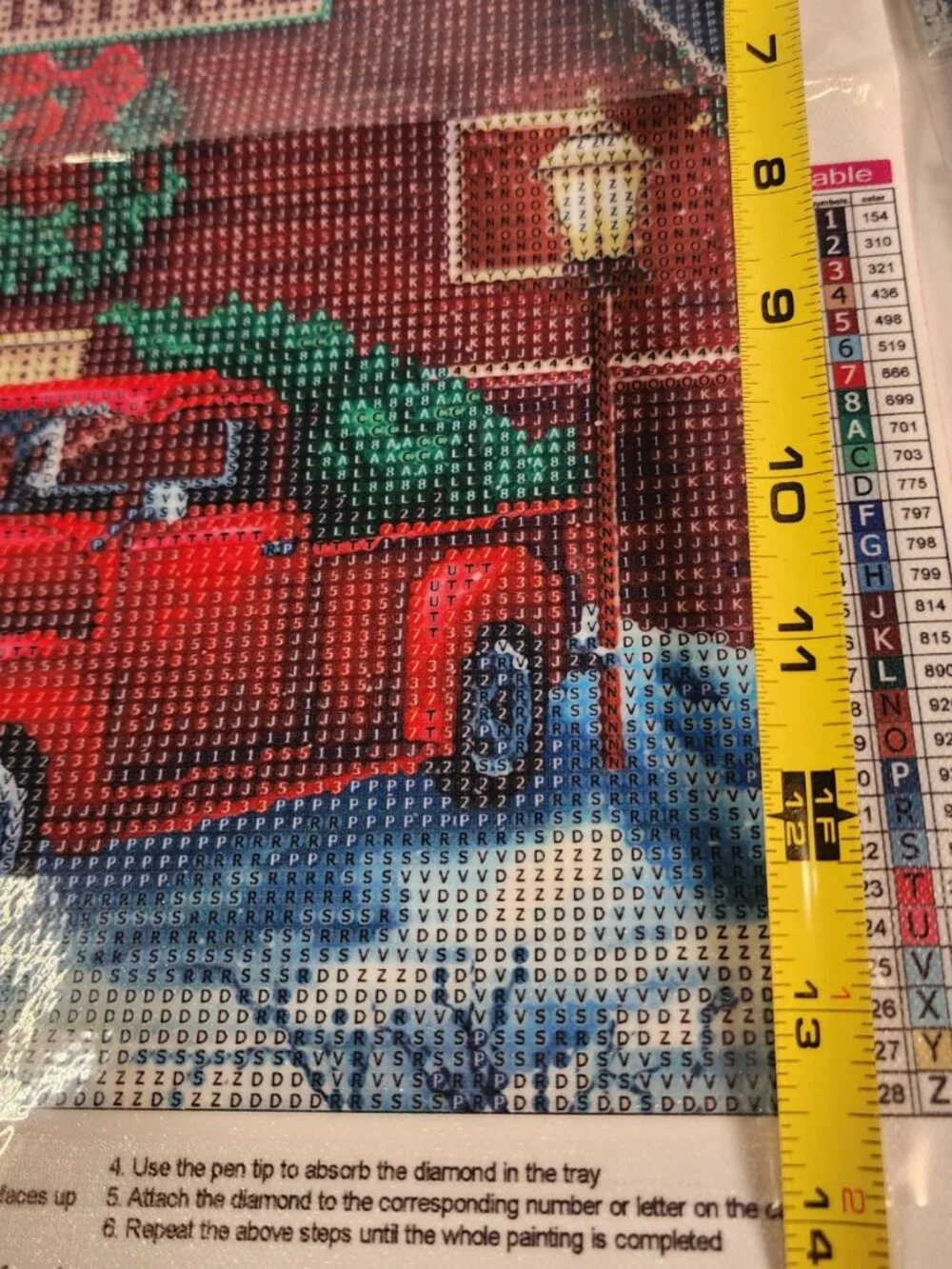 DIAMOND DOTS!!! Set of 2 Christmas themed diamond dot tapestries